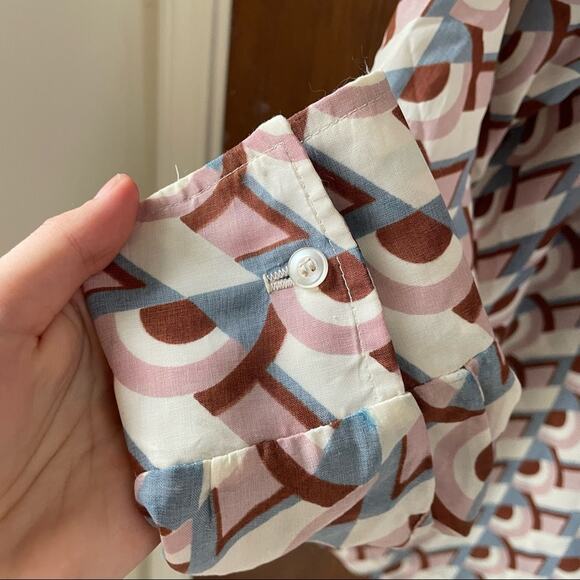 70s dagger collar groovy shirt - Picture 4 of 12